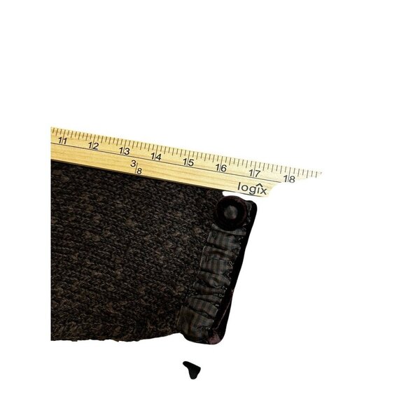 Hot Knots Handmade Button-Up Cardigan Sweater Boho Cottagecore Vintage Look - Picture 12 of 14